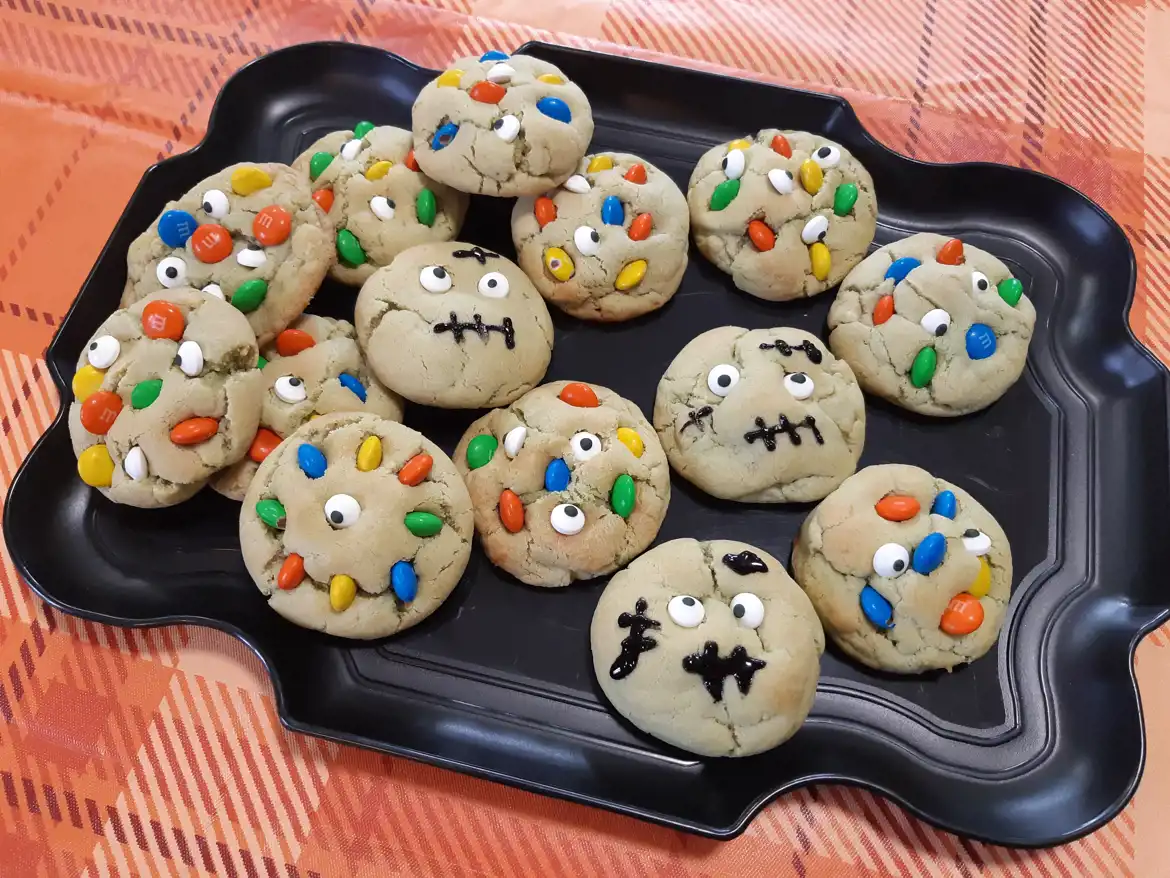 Halloween Pudding Cookies