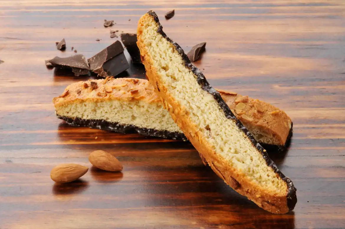 Chocolate and Almond Biscotti