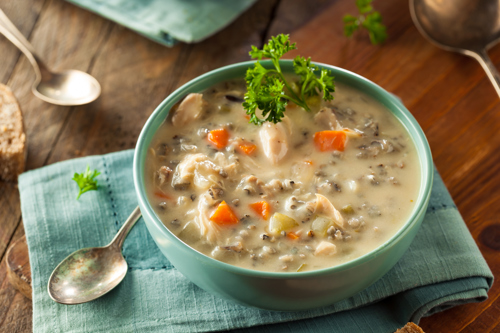Creamy Chicken Wild Rice Soup
