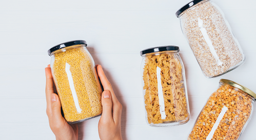 healthy pantry items