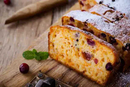 Autumn Cranberry Pumpkin Bread - Viva Fresh Food